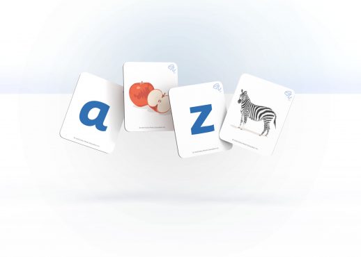 Sample image of the Alphabet cards