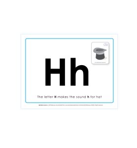 Alphabet Lessons H letter product image