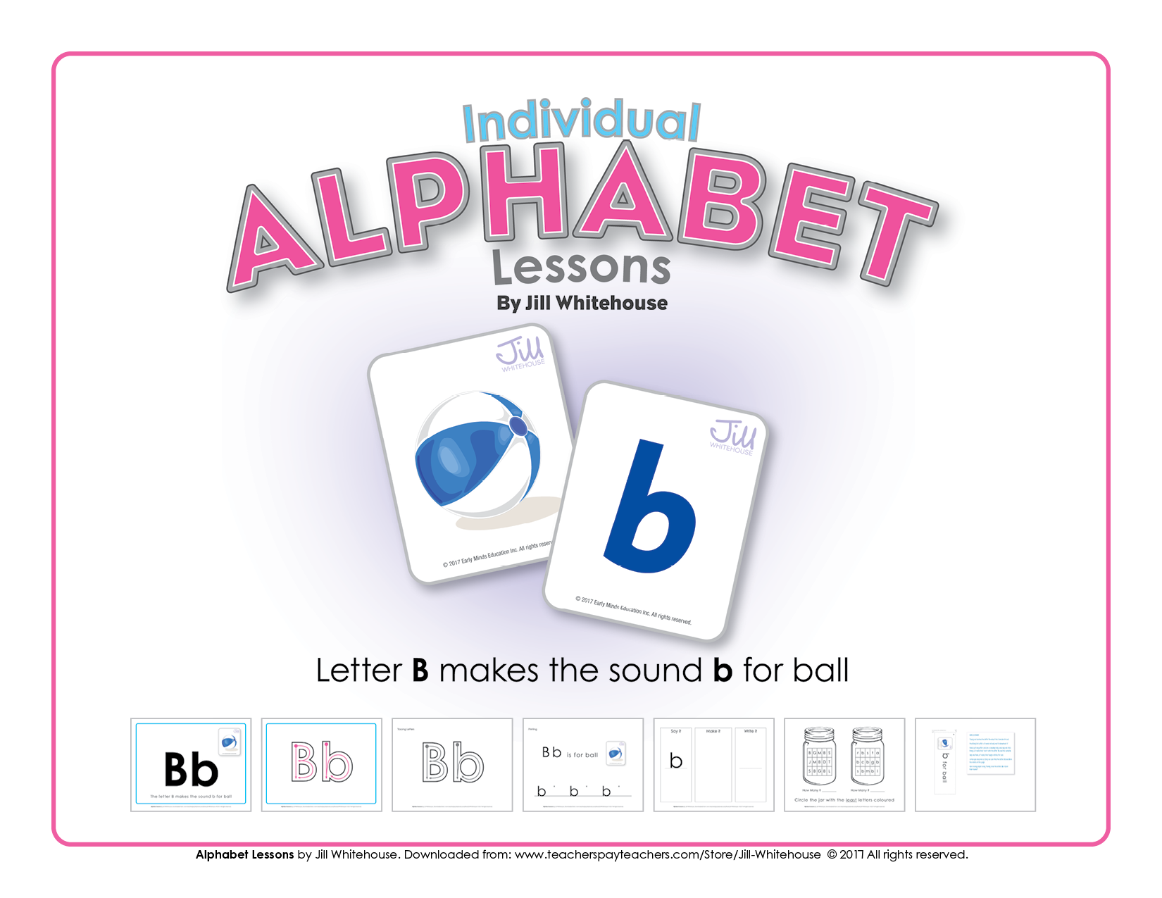 Alphabet lessons B cover product image