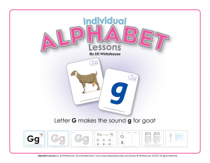 Alphabet lessons G cover product image