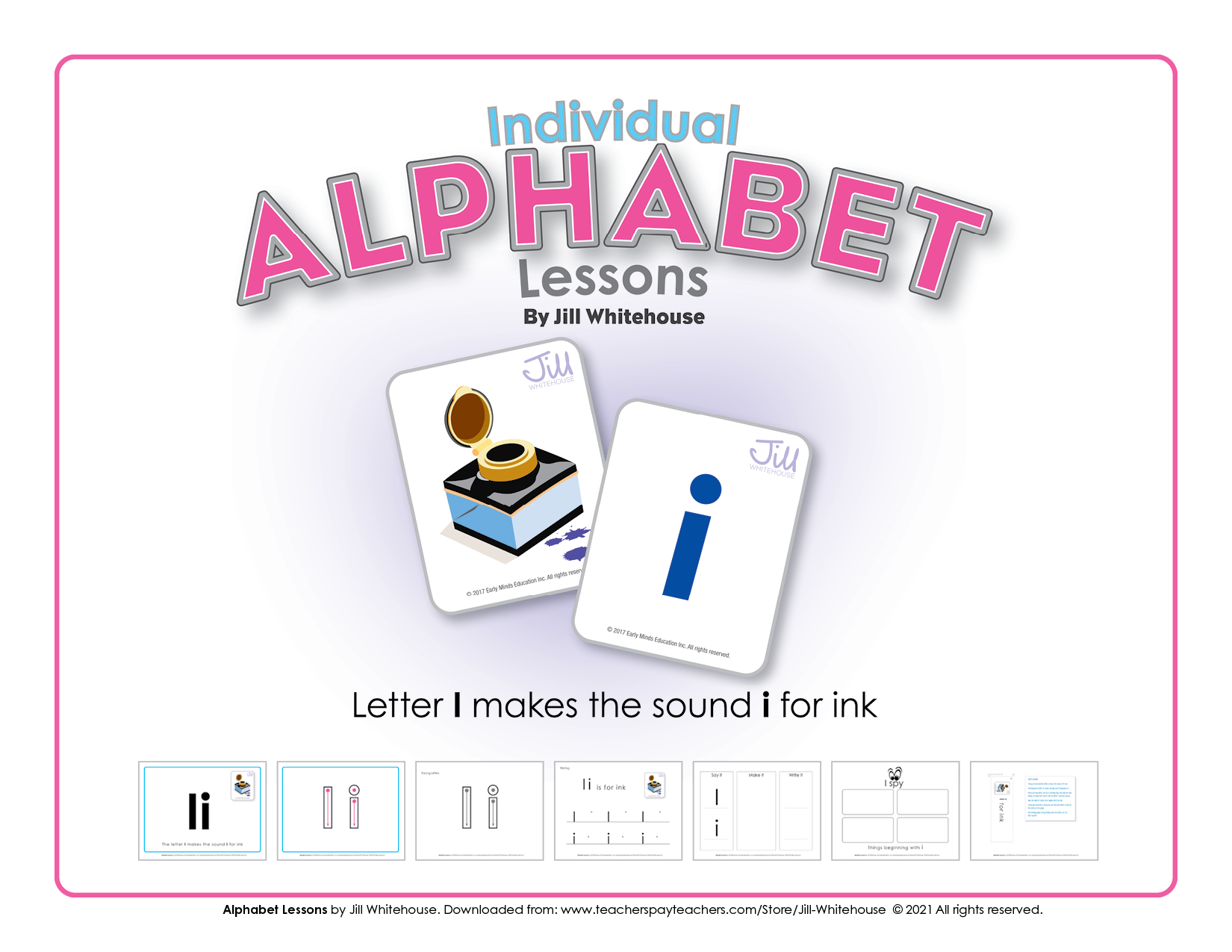 Alphabet lessons I cover product image
