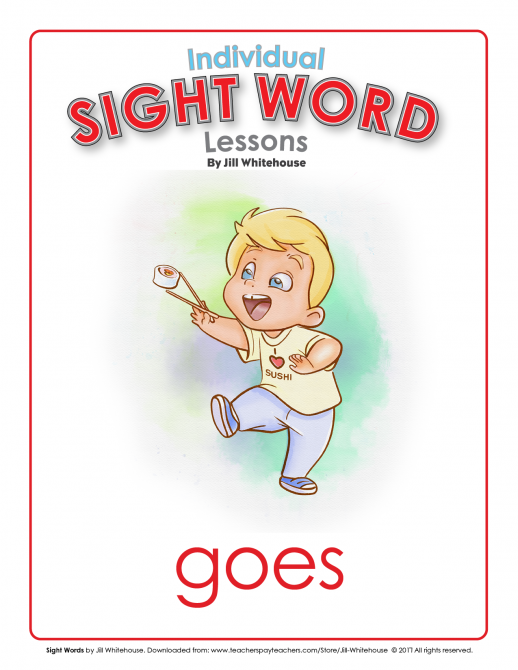 Cover image of Sight Word - Goes