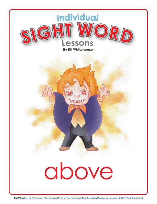 Cover image of Sight Word - Above download