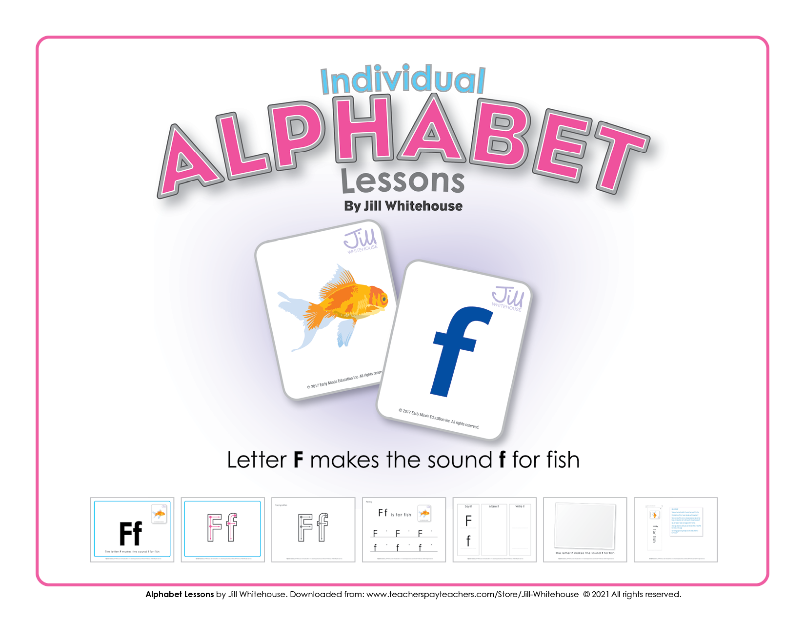 Alphabet lessons F cover product image