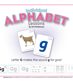 Alphabet lessons G cover product image