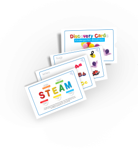 image of the discovery Cards from the Kindergarten Readiness Pack at earlyminds.com