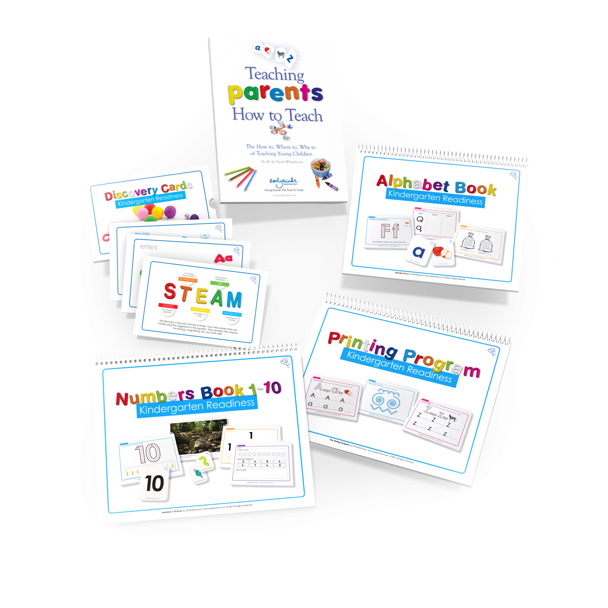 image of Kindergarten Readiness pack at earlyminds.com