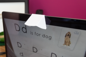 close-up image of Free DIY Document Camera