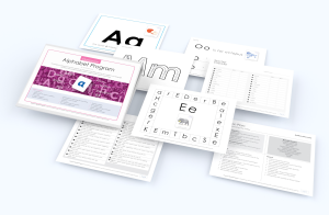 image of the Classroom Alphabet program from earlyminds.com